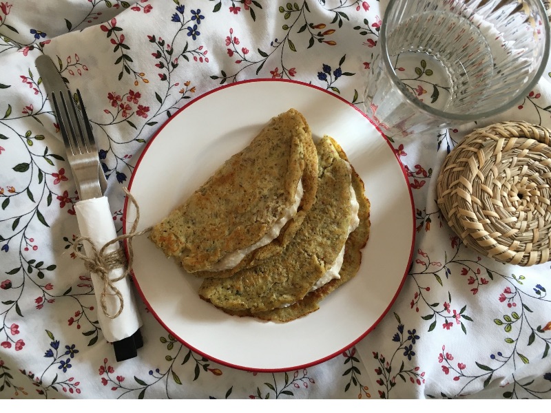 Frühstücks-Rezept: Nusspalatschinke