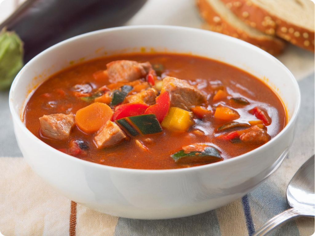 Gulasch-Rezept: Veganes Gemüse-Gulasch - Faustformel mit Sasha Walleczek