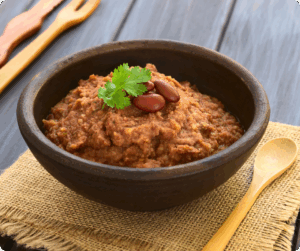 Roter-Bohnenaufstrich