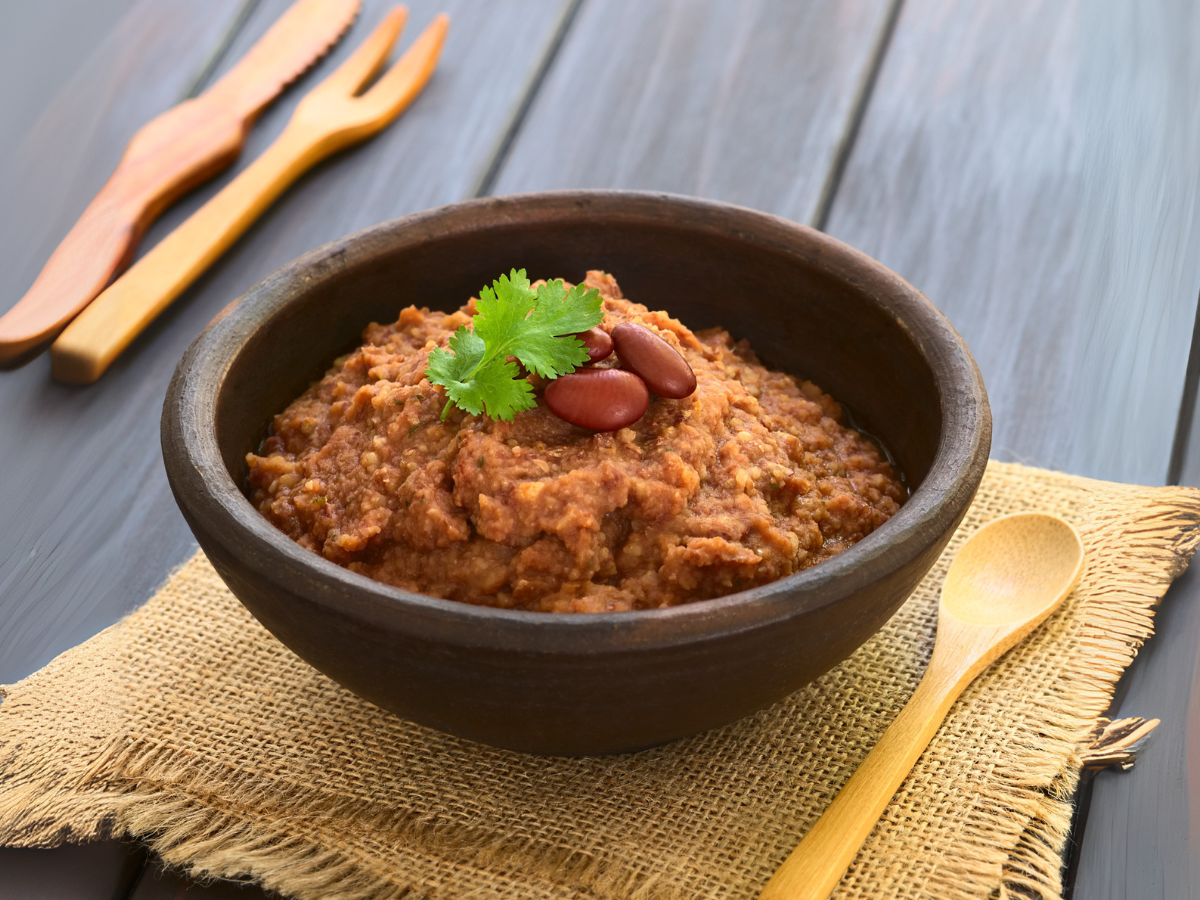 Roter Bohnenaufstrich