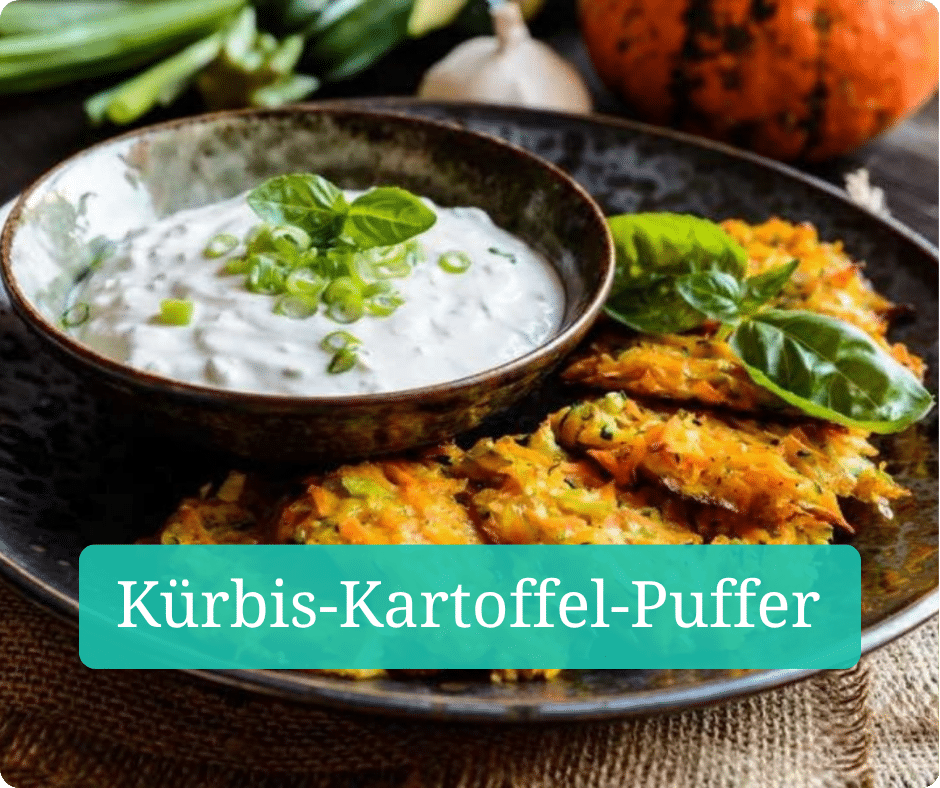 Kürbis-Kartoffel-Puffer