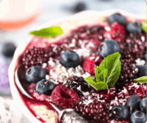Porridge mit Beeren