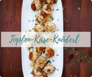Topfen-Käse-Knöderl