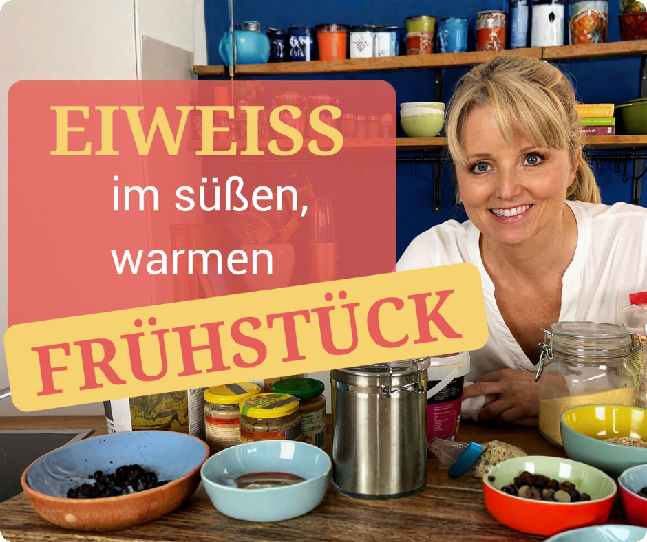 Video Eiweiß im süßen, warmen Frühstück