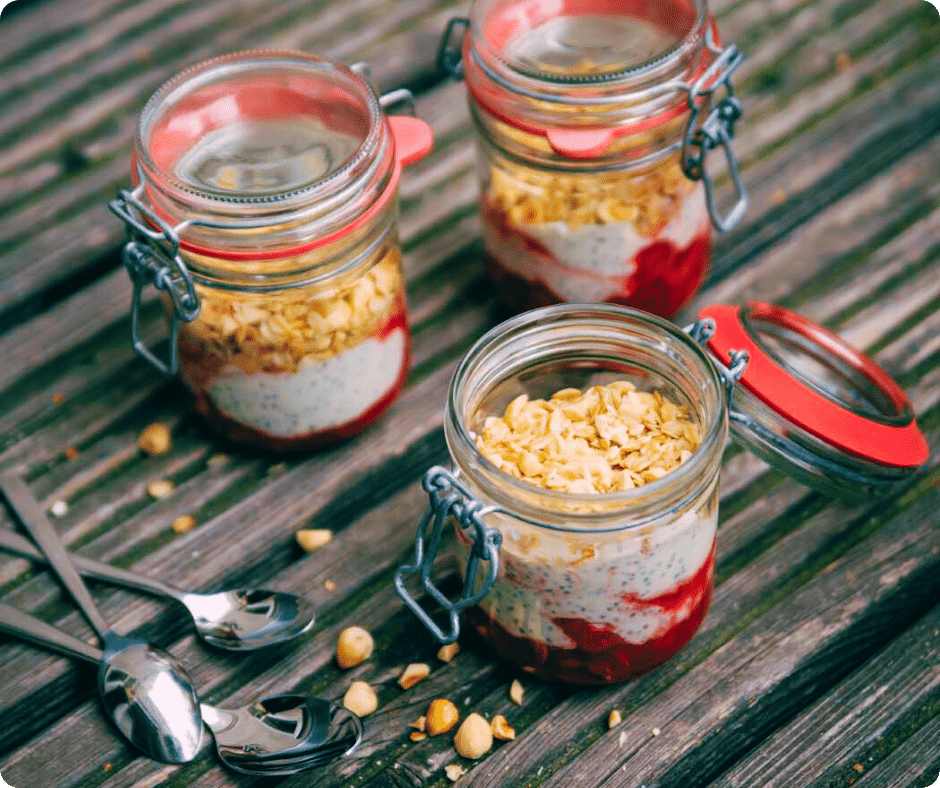 Sashas vegane Knusper-Fruchtcreme
