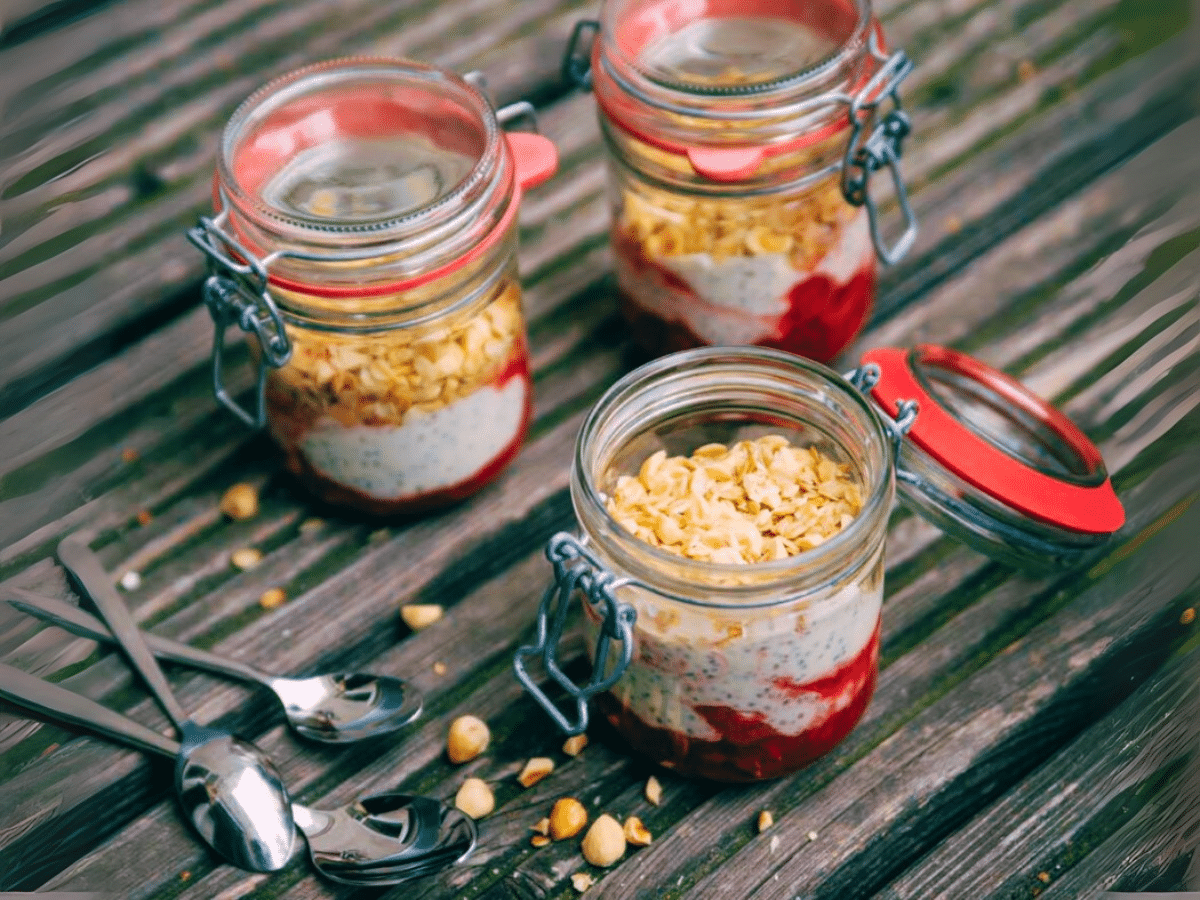 Sashas vegane Knusper-Fruchtcreme