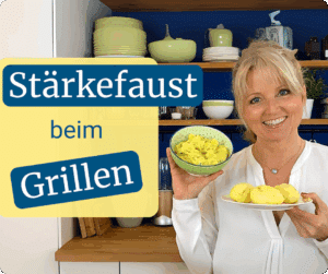 Stärkefaust beim Grillen