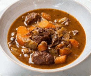 Rindfleischeintopf Burgunder Art