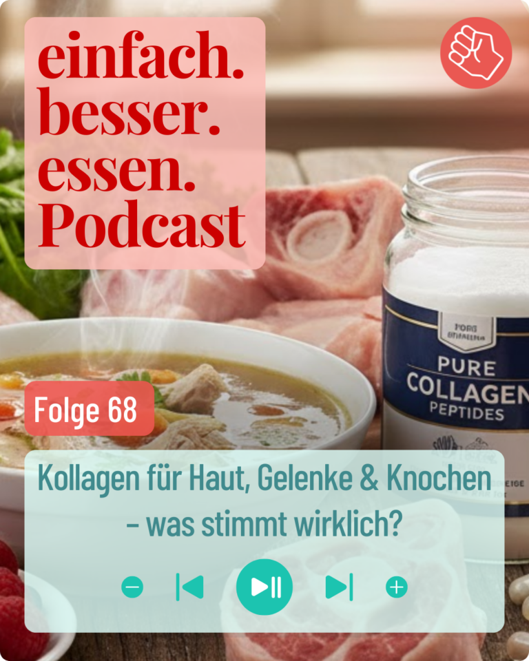 Titelbild mit verschiedenen Kollagenhaltigen Produkten