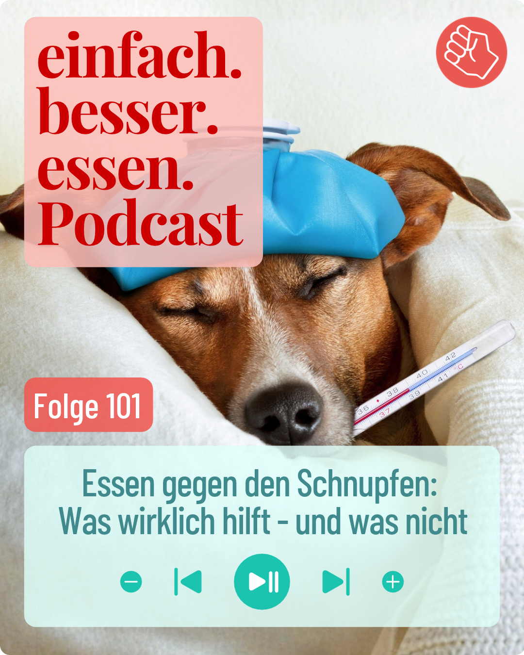Wie kann man sich ernähren, um seltener krank zu werden.