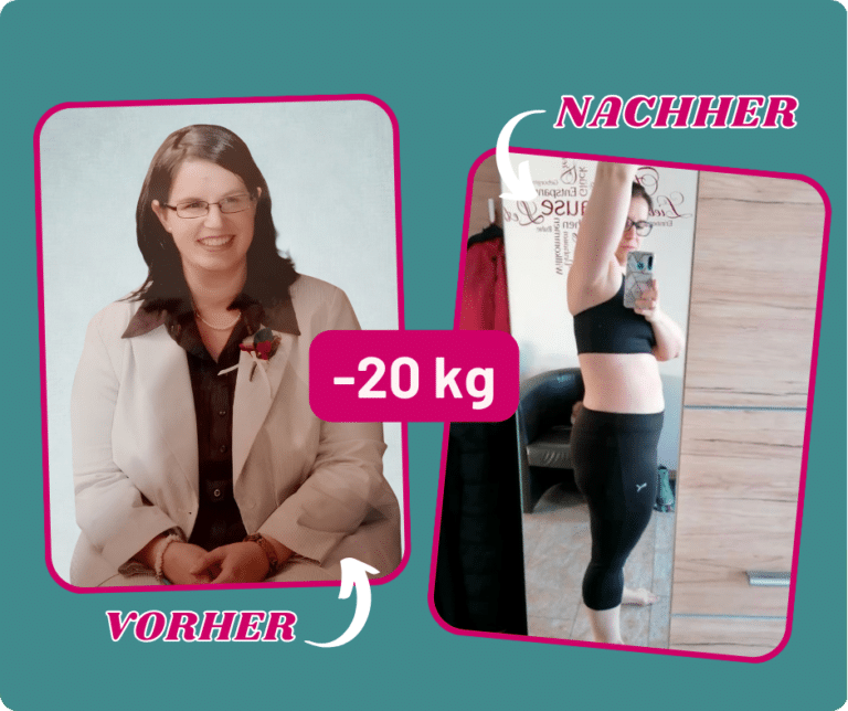 20 kg abgenommen ohne Sport. Simones Erfolgsgeschichte.